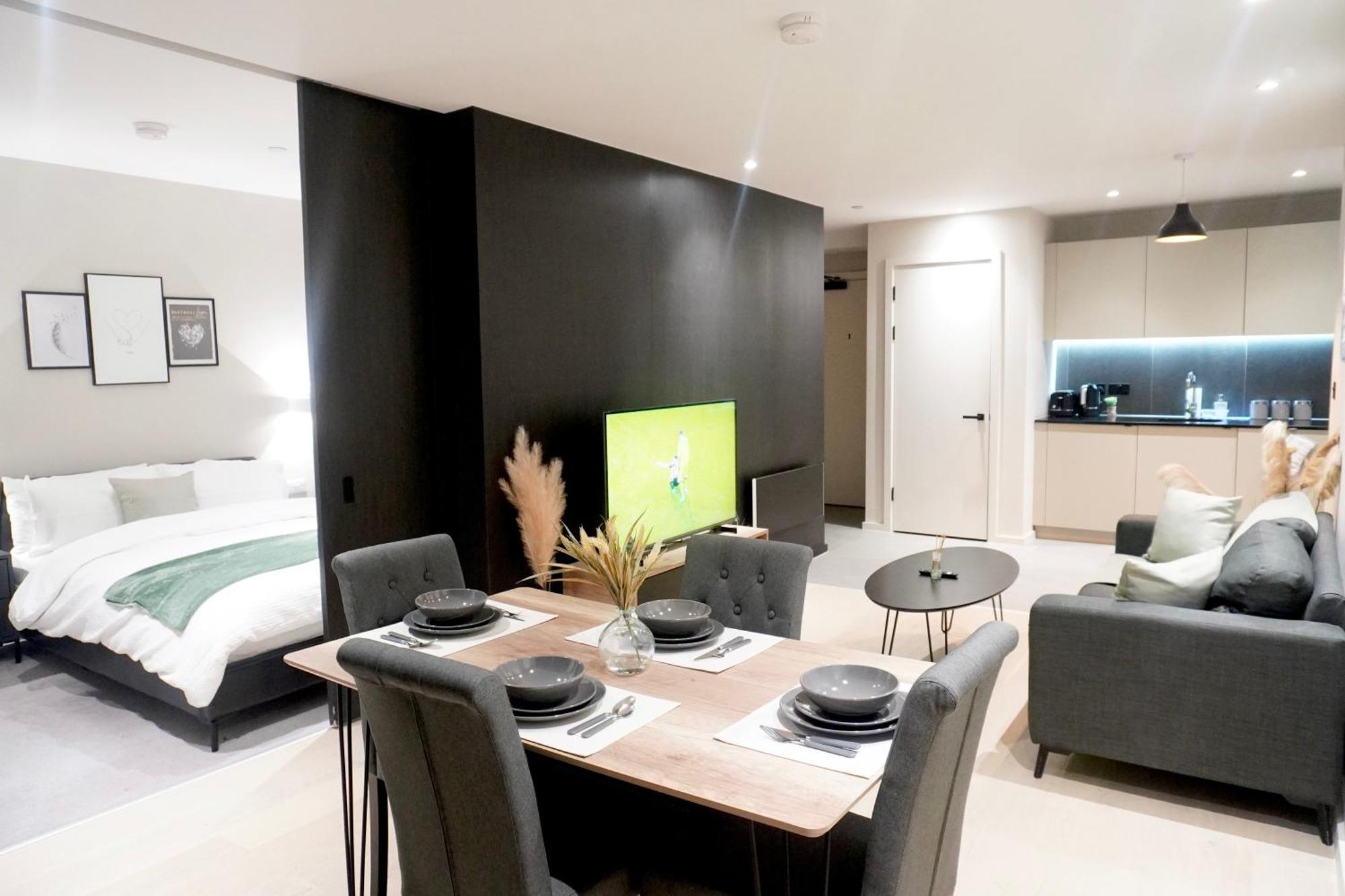 Central Manchester Luxury 2 Bed Apartment With Balcony Exteriér fotografie