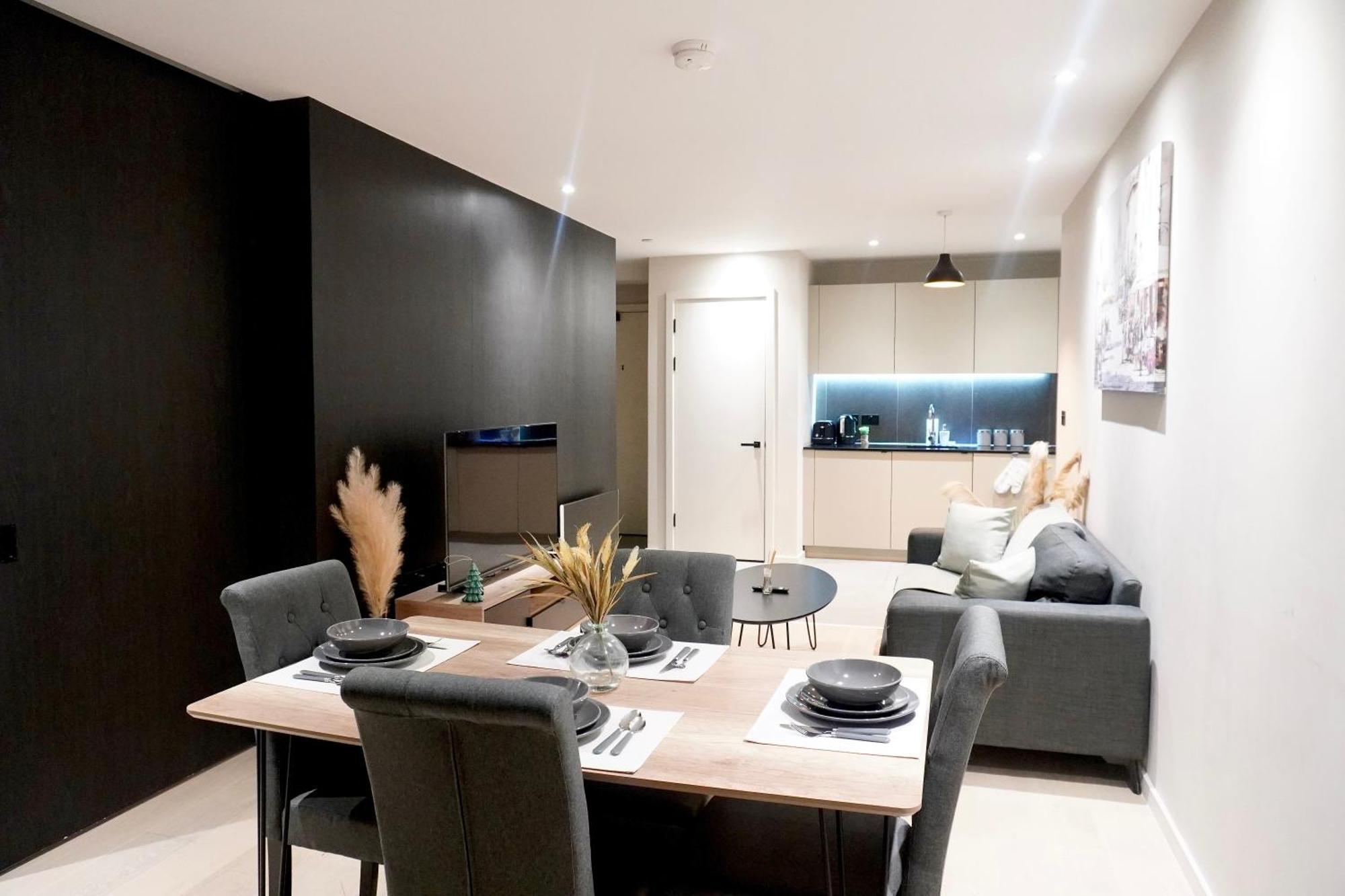 Central Manchester Luxury 2 Bed Apartment With Balcony Exteriér fotografie